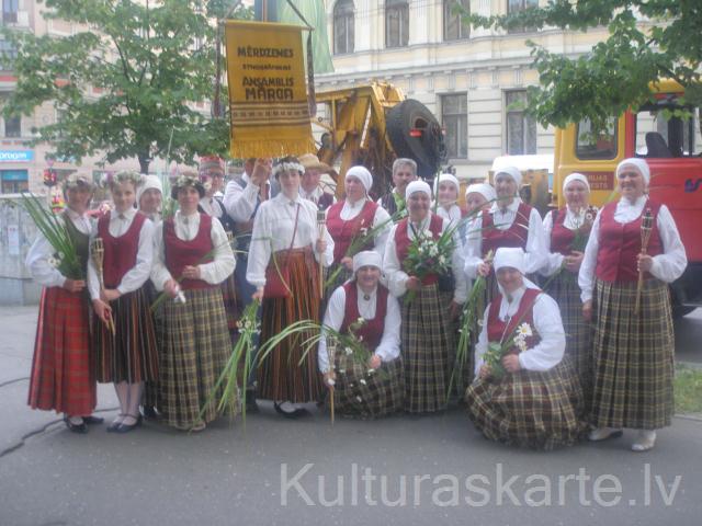 Etnogrāfiskais ansamblis "Mārga" starptautiskajā folkoras festivālā "Baltica 2012" 05.-09.07.2012.